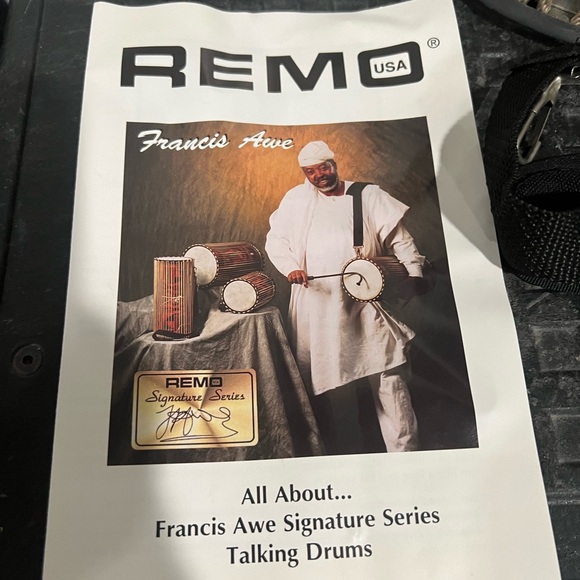 REMO Talking Drum - Picture 6 of 8